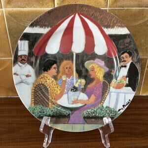 Guy Buffet Collection GBC Déjeune Provençale Porcelain Salad Dessert Bread Plate